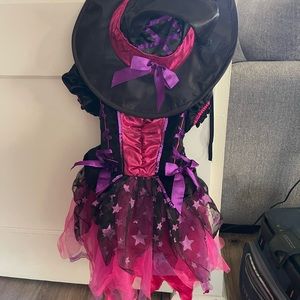 Girls witch costume